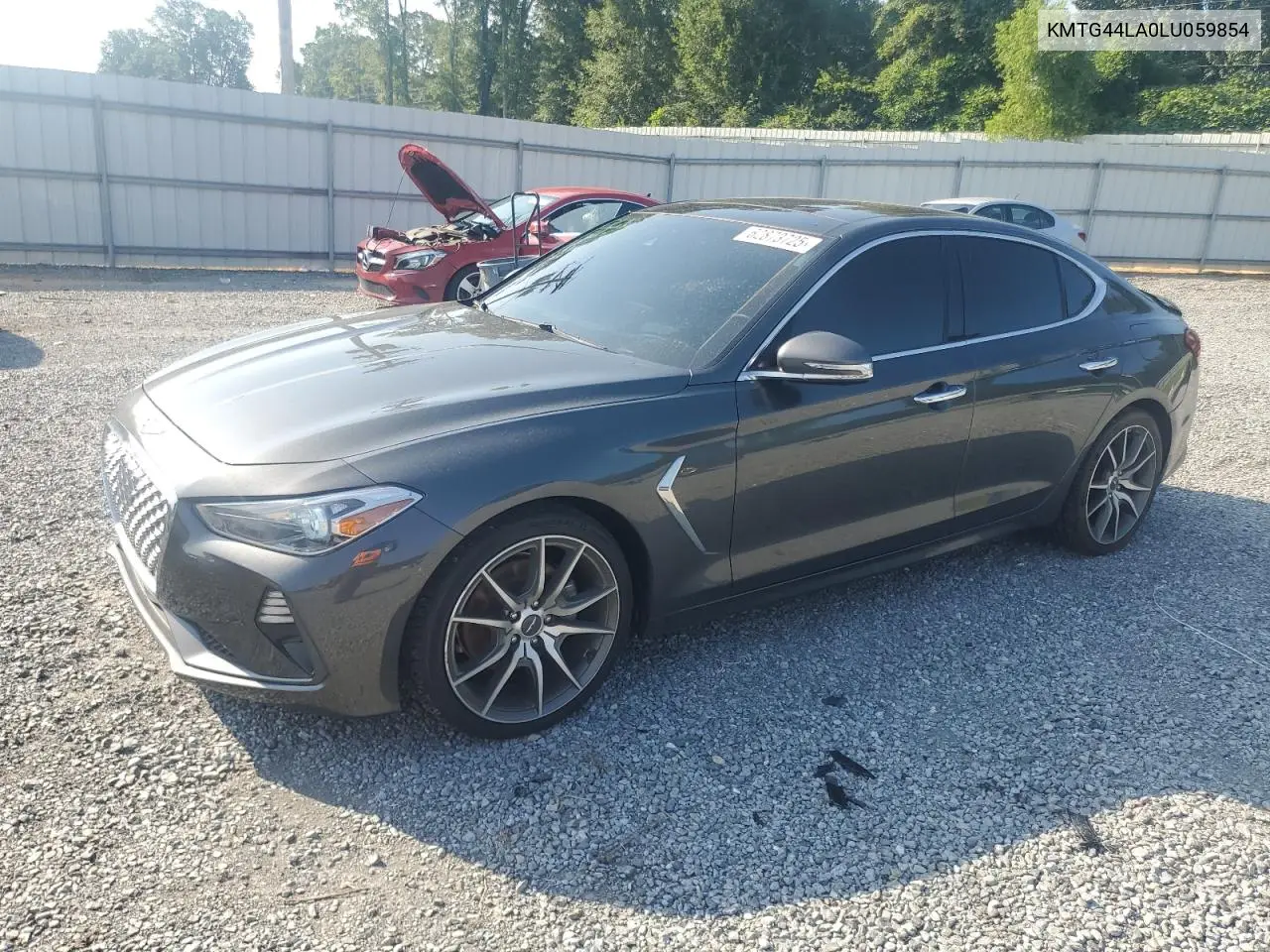 2020 Genesis G70 Prestige VIN: KMTG44LA0LU059854 Lot: 62873725