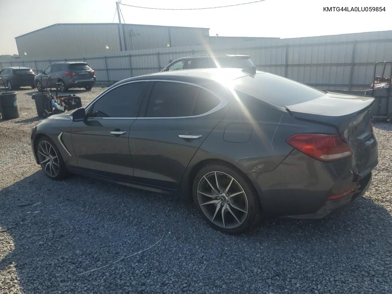 2020 Genesis G70 Prestige VIN: KMTG44LA0LU059854 Lot: 62873725