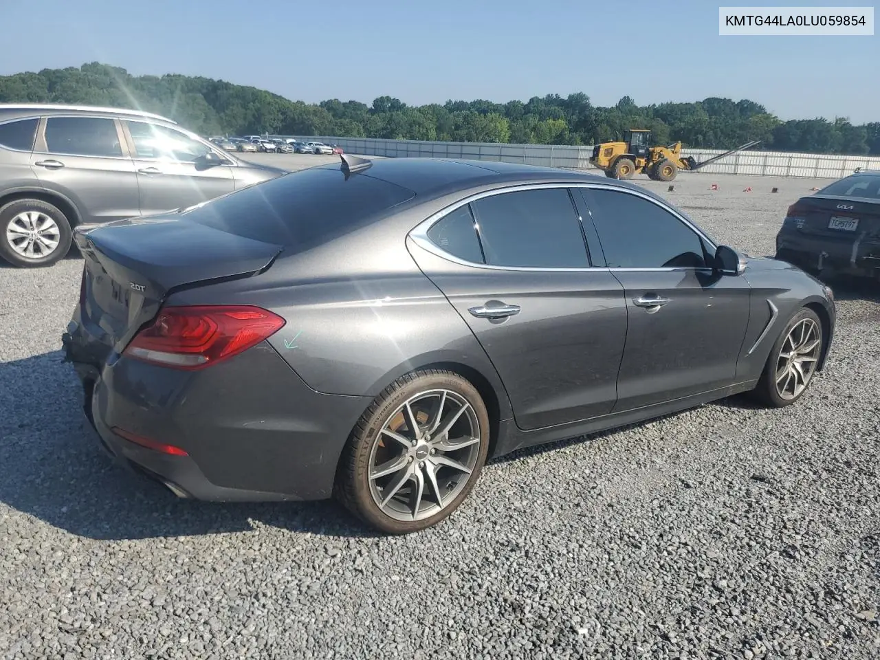 2020 Genesis G70 Prestige VIN: KMTG44LA0LU059854 Lot: 62873725