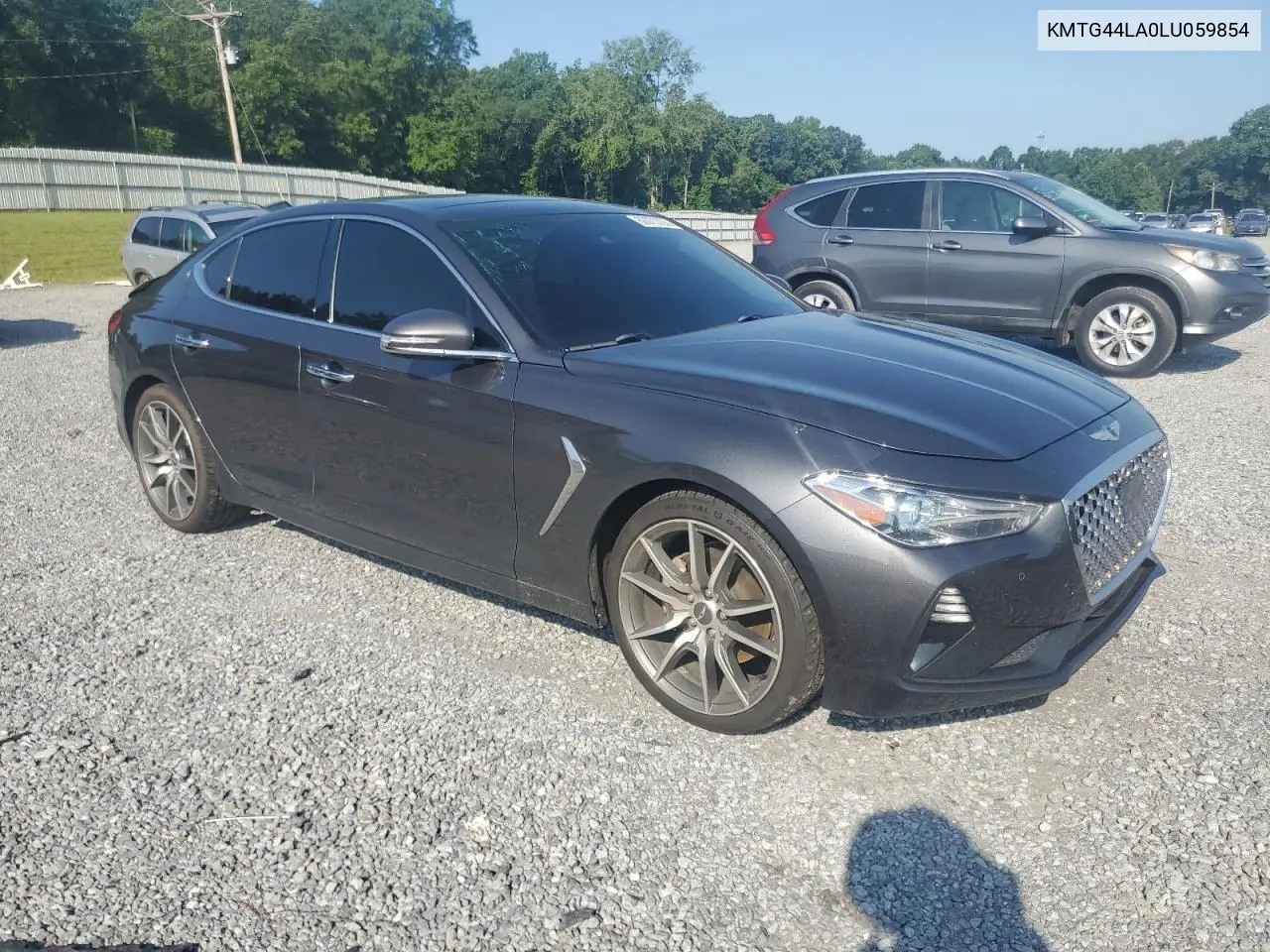 2020 Genesis G70 Prestige VIN: KMTG44LA0LU059854 Lot: 62873725