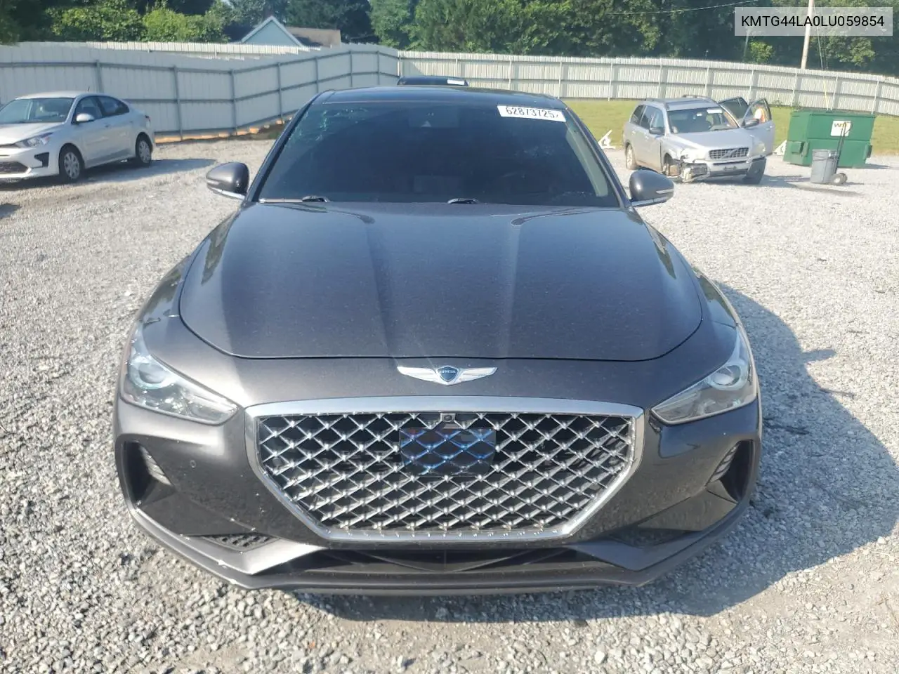 2020 Genesis G70 Prestige VIN: KMTG44LA0LU059854 Lot: 62873725