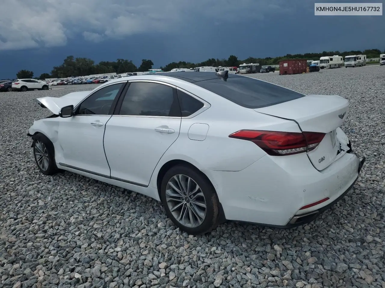 2017 Genesis G80 Base VIN: KMHGN4JE5HU167732 Lot: 61916625