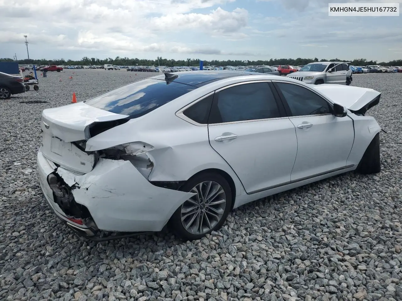 2017 Genesis G80 Base VIN: KMHGN4JE5HU167732 Lot: 61916625