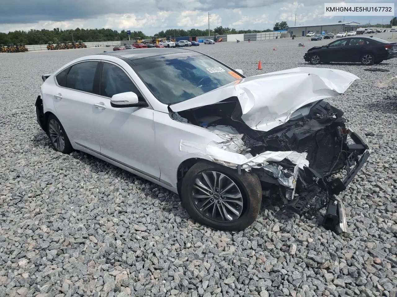 2017 Genesis G80 Base VIN: KMHGN4JE5HU167732 Lot: 61916625