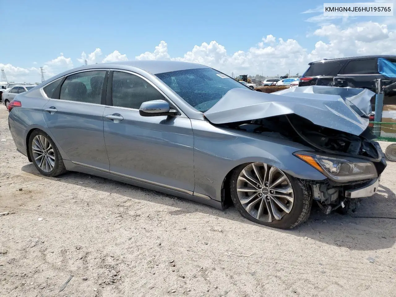 2017 Genesis G80 Base VIN: KMHGN4JE6HU195765 Lot: 62404335