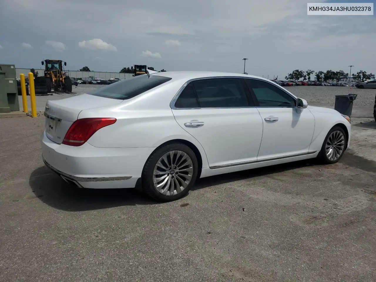 2017 Genesis G90 Premium VIN: KMHG34JA3HU032378 Lot: 62765295