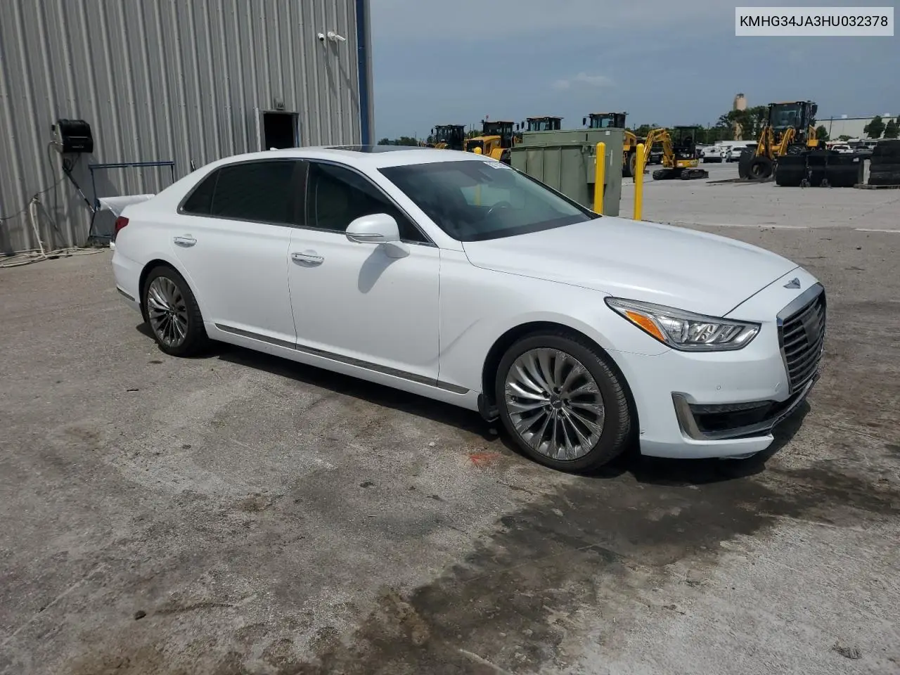 2017 Genesis G90 Premium VIN: KMHG34JA3HU032378 Lot: 62765295