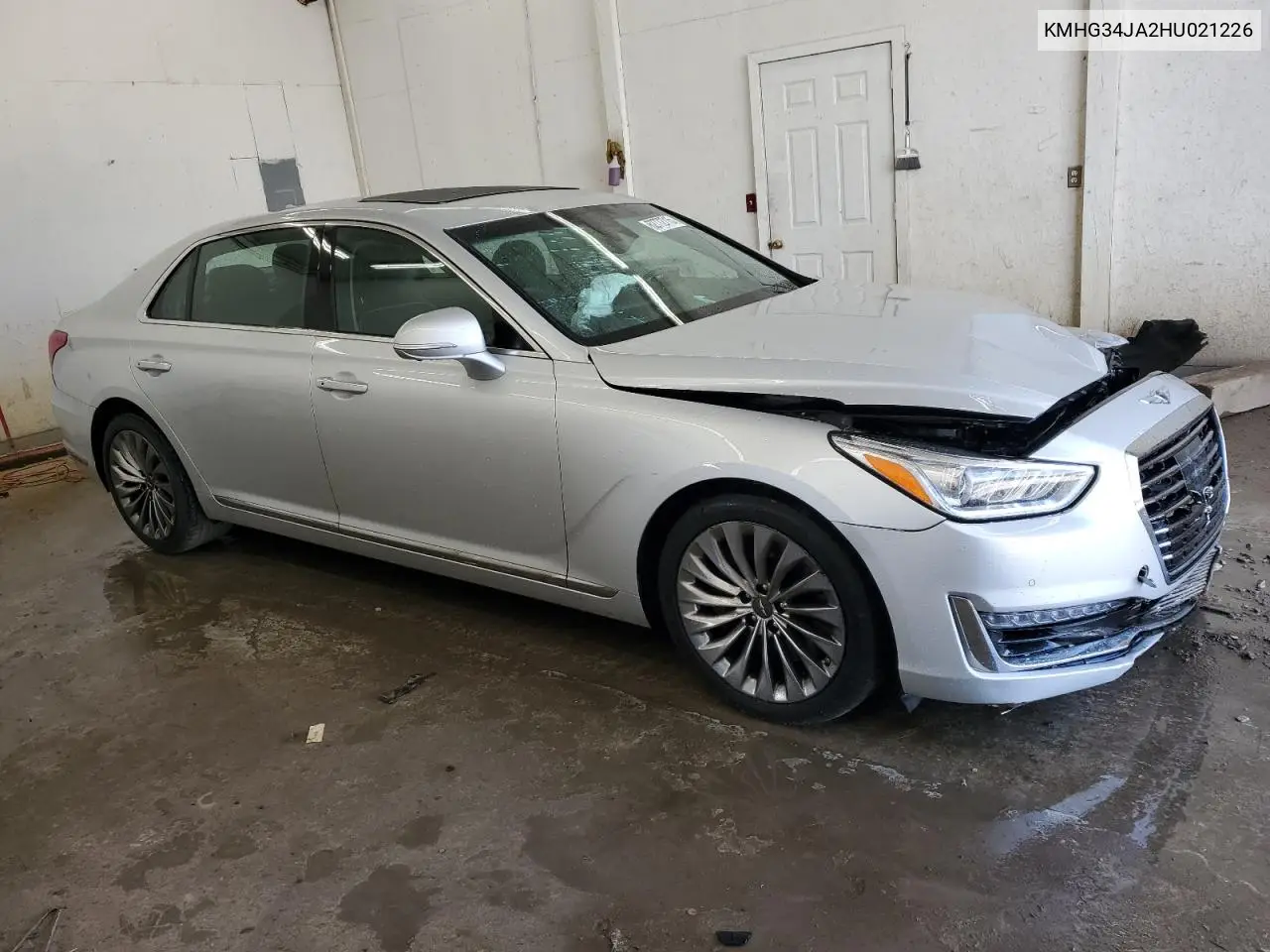 2017 Genesis G90 Premium VIN: KMHG34JA2HU021226 Lot: 62772715