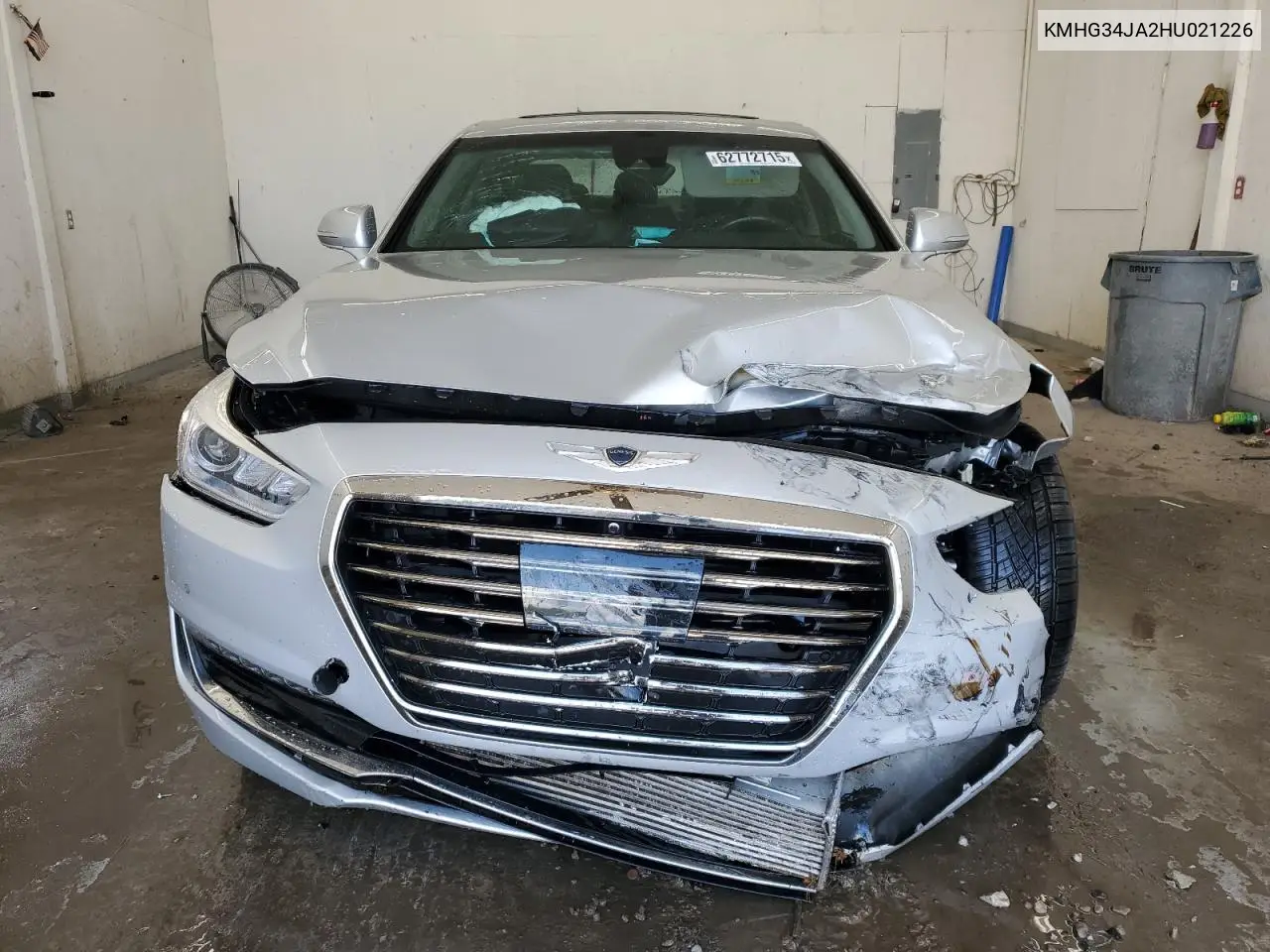 2017 Genesis G90 Premium VIN: KMHG34JA2HU021226 Lot: 62772715