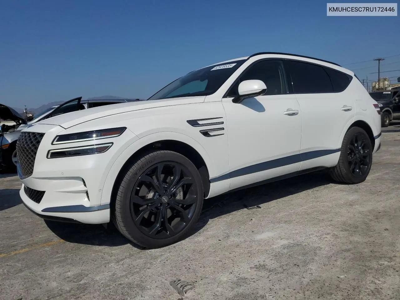 2024 Genesis Gv80 Base VIN: KMUHCESC7RU172446 Lot: 62928535
