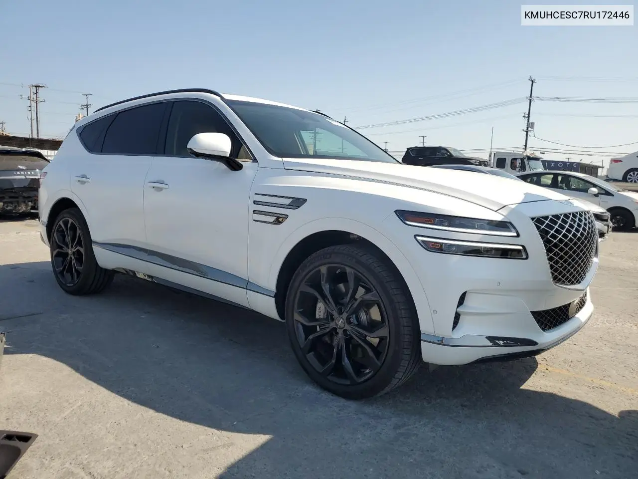 2024 Genesis Gv80 Base VIN: KMUHCESC7RU172446 Lot: 62928535