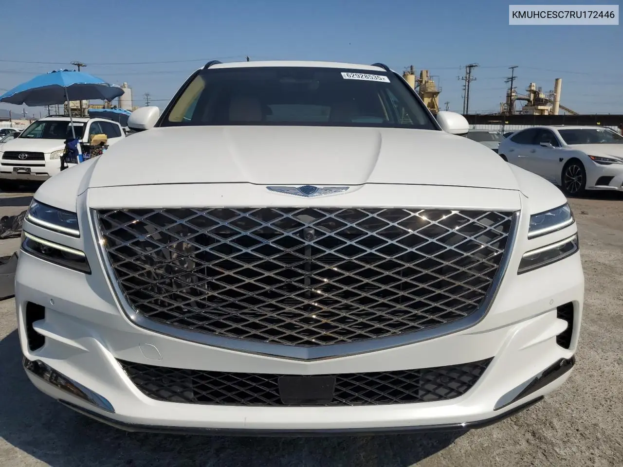 2024 Genesis Gv80 Base VIN: KMUHCESC7RU172446 Lot: 62928535