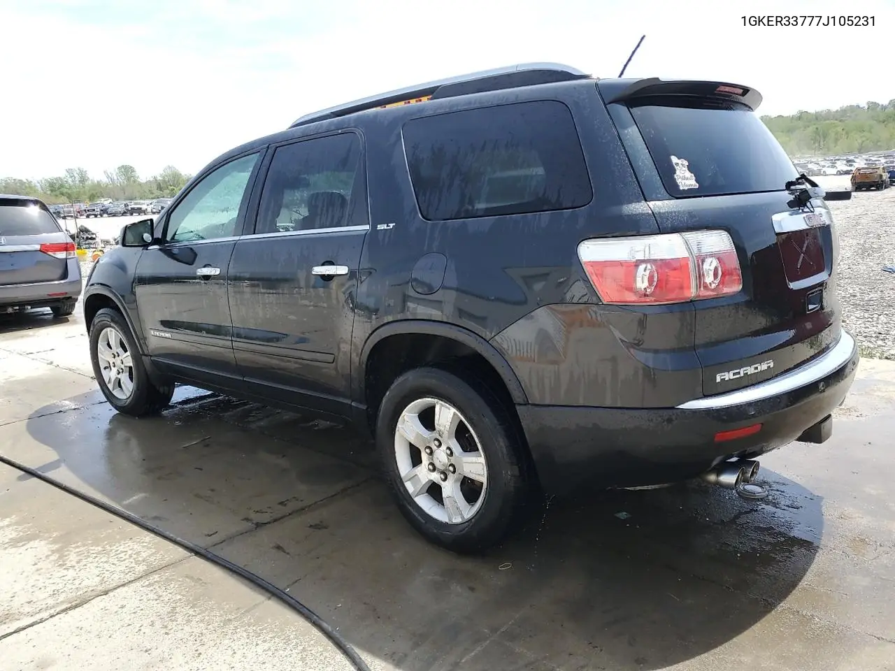 2007 GMC Acadia Slt-2 VIN: 1GKER33777J105231 Lot: 54378675