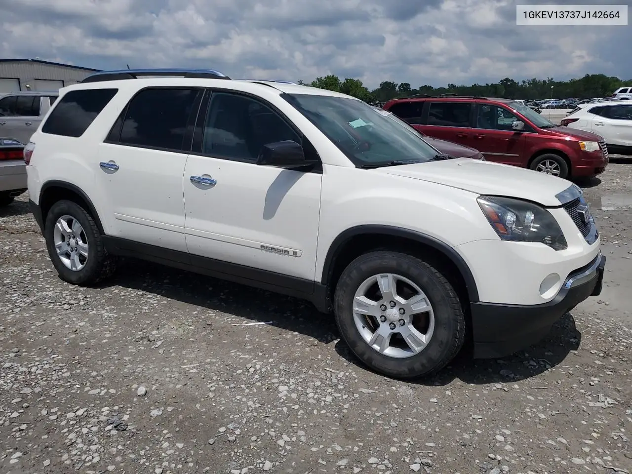 2007 GMC Acadia Sle VIN: 1GKEV13737J142664 Lot: 56377415