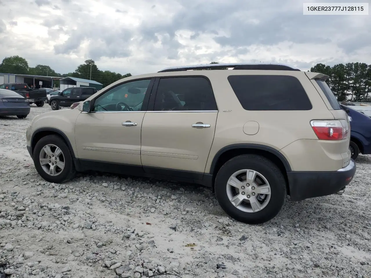 2007 GMC Acadia Slt-1 VIN: 1GKER23777J128115 Lot: 63129135