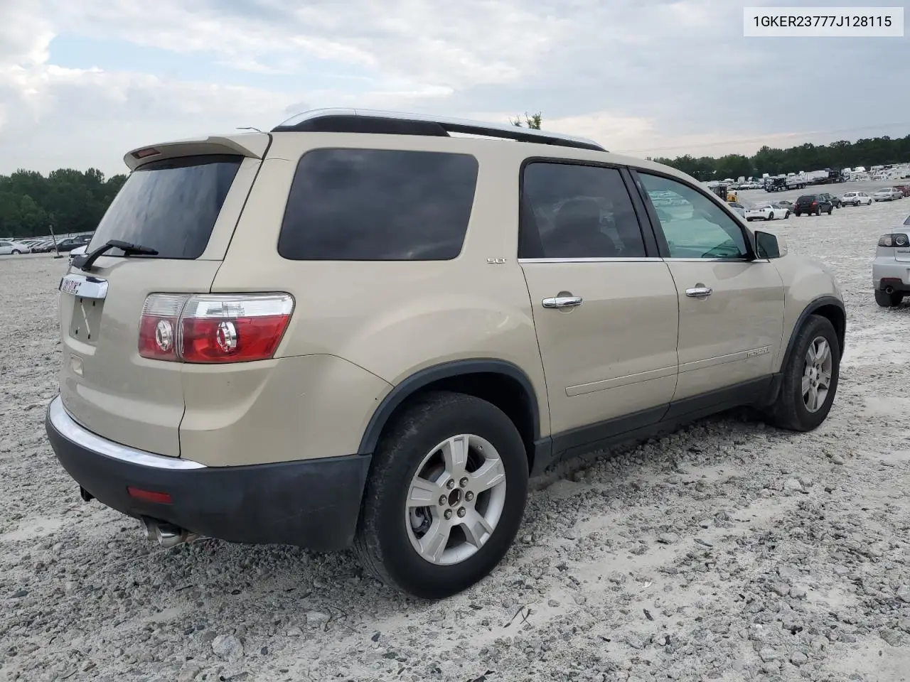 2007 GMC Acadia Slt-1 VIN: 1GKER23777J128115 Lot: 63129135