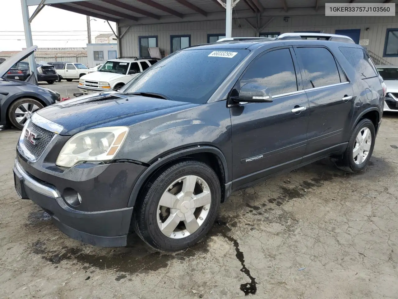 2007 GMC Acadia Slt-2 VIN: 1GKER33757J103560 Lot: 66033295