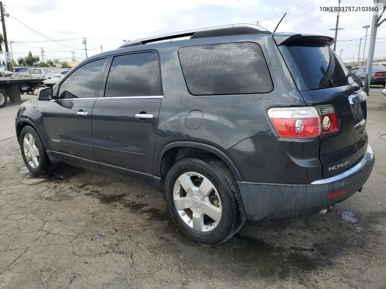2007 GMC Acadia Slt-2 VIN: 1GKER33757J103560 Lot: 66033295