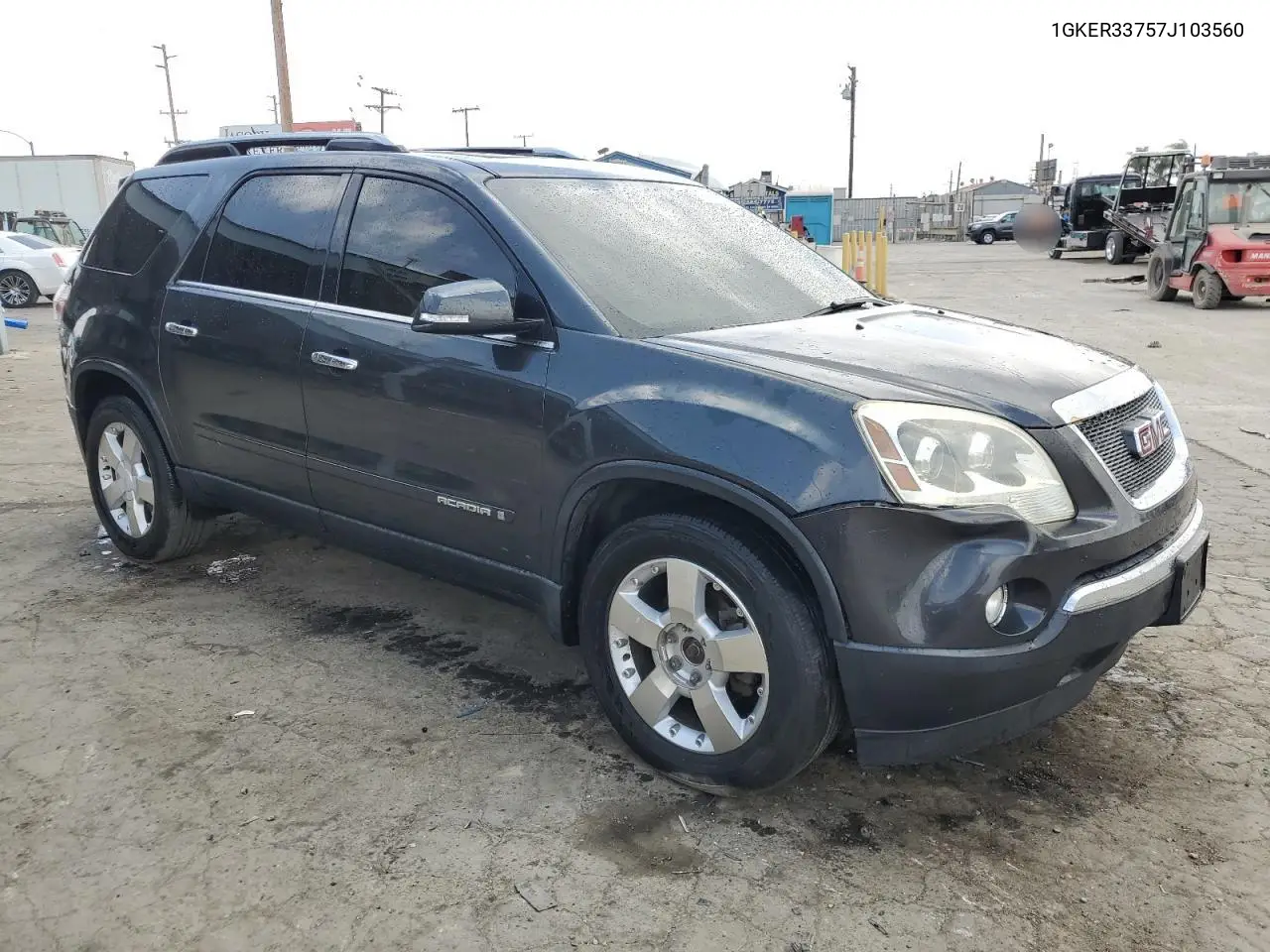 2007 GMC Acadia Slt-2 VIN: 1GKER33757J103560 Lot: 66033295