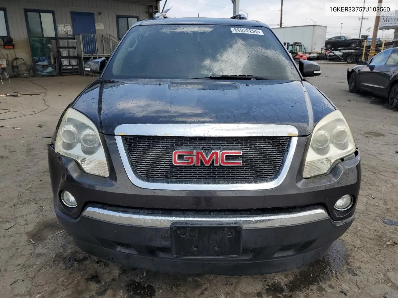 2007 GMC Acadia Slt-2 VIN: 1GKER33757J103560 Lot: 66033295
