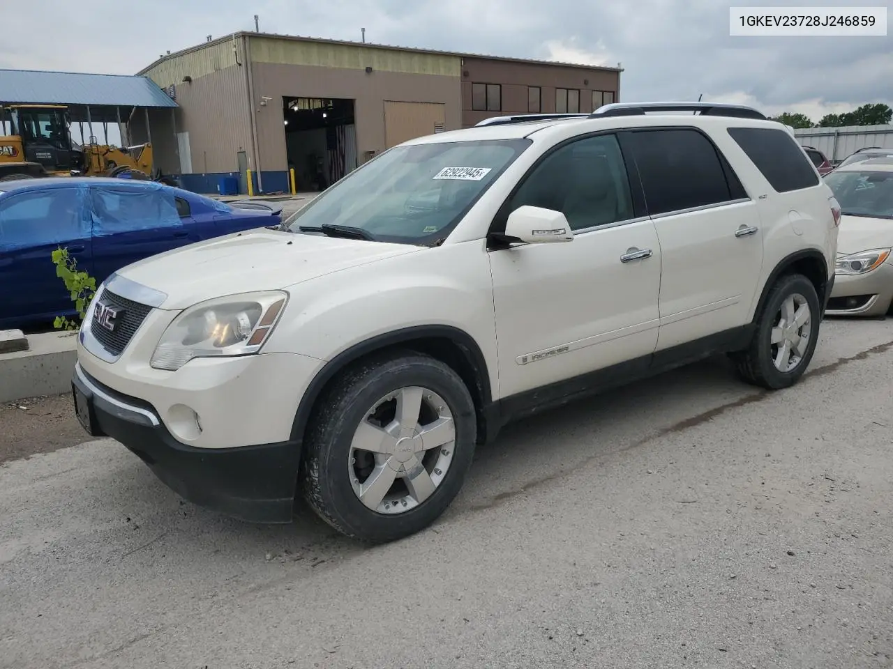 2008 GMC Acadia Slt-1 VIN: 1GKEV23728J246859 Lot: 62922945