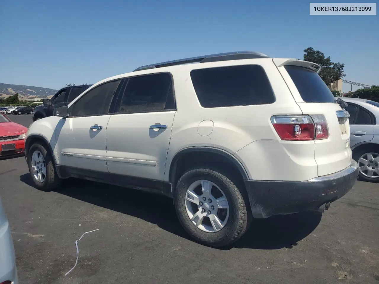 2008 GMC Acadia Sle VIN: 1GKER13768J213099 Lot: 63510475