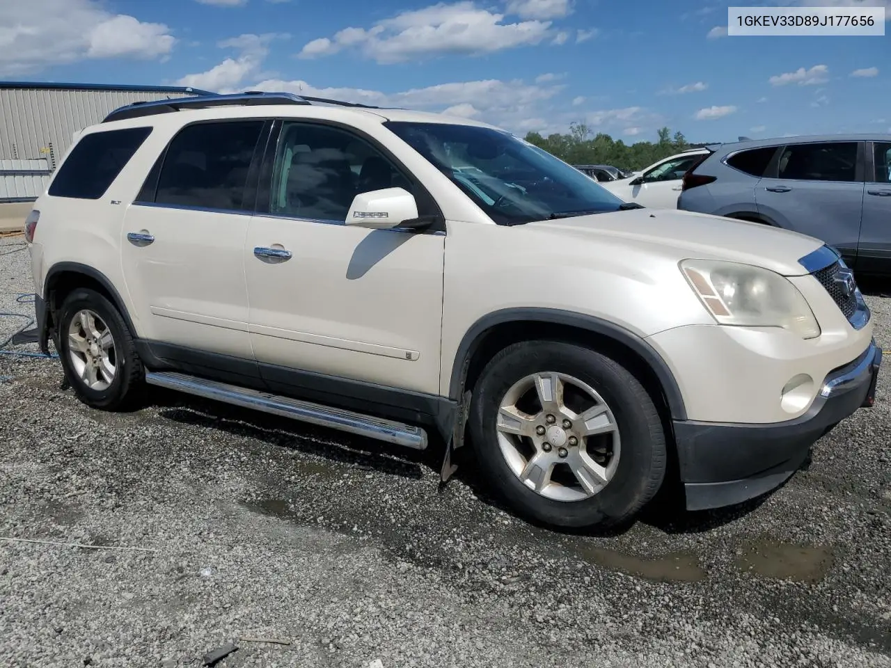 2009 GMC Acadia Slt-2 VIN: 1GKEV33D89J177656 Lot: 55981375