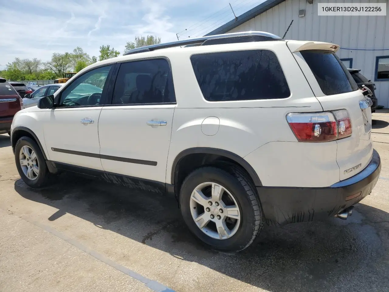 2009 GMC Acadia Sle VIN: 1GKER13D29J122256 Lot: 56423115