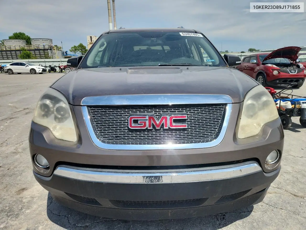 2009 GMC Acadia Slt-1 VIN: 1GKER23D89J171855 Lot: 63467405