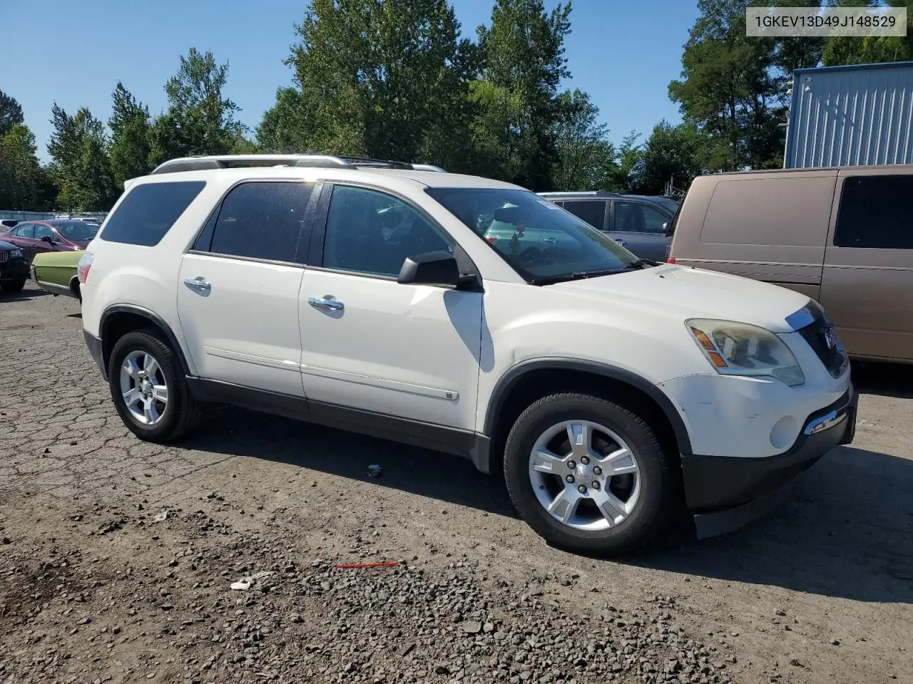 2009 GMC Acadia Sle VIN: 1GKEV13D49J148529 Lot: 64448895