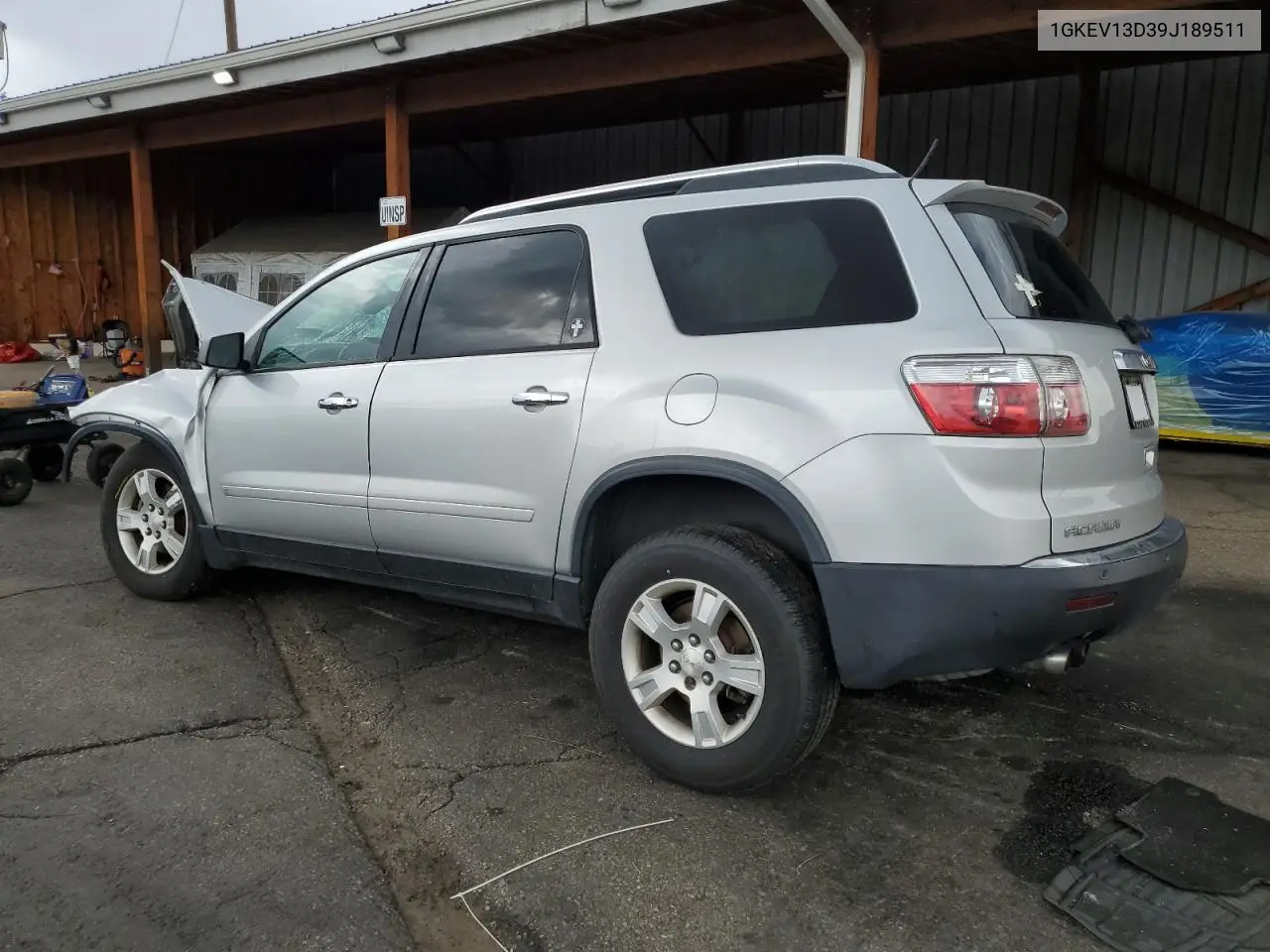 2009 GMC Acadia Sle VIN: 1GKEV13D39J189511 Lot: 65399945
