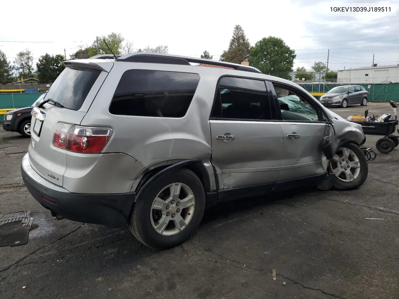 2009 GMC Acadia Sle VIN: 1GKEV13D39J189511 Lot: 65399945