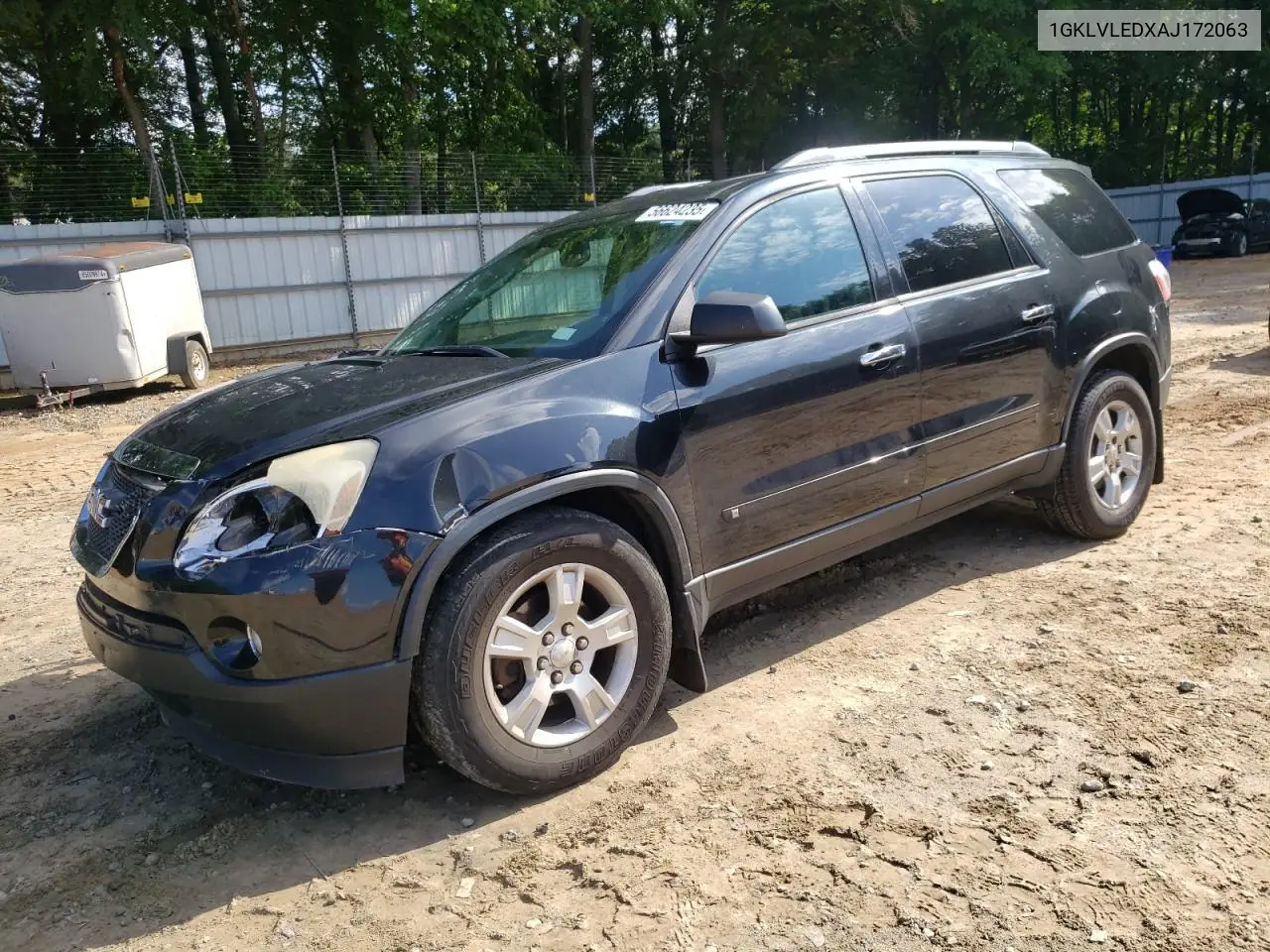 2010 GMC Acadia Sle VIN: 1GKLVLEDXAJ172063 Lot: 56624235