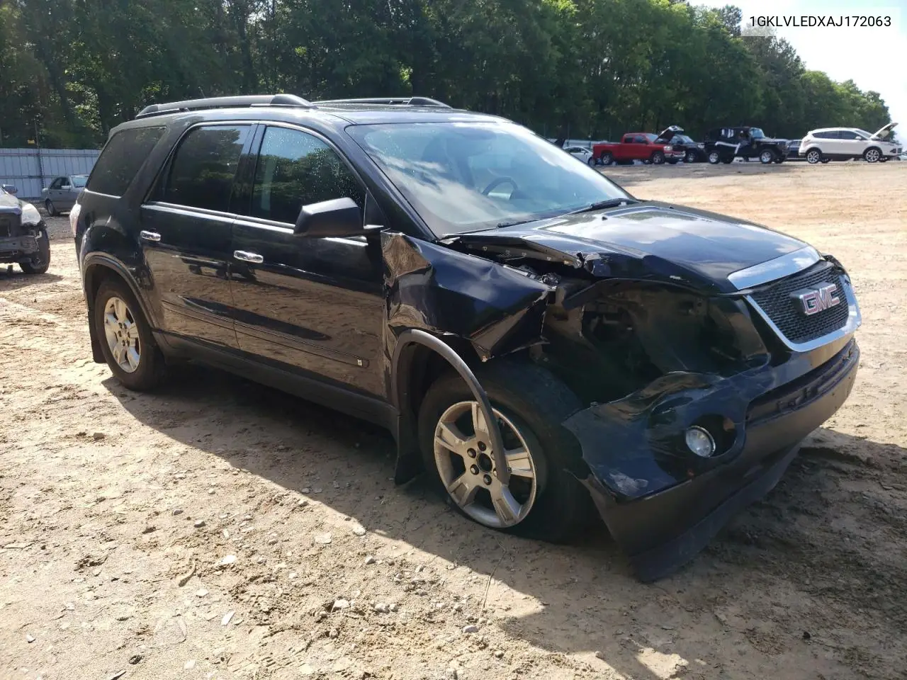 2010 GMC Acadia Sle VIN: 1GKLVLEDXAJ172063 Lot: 56624235