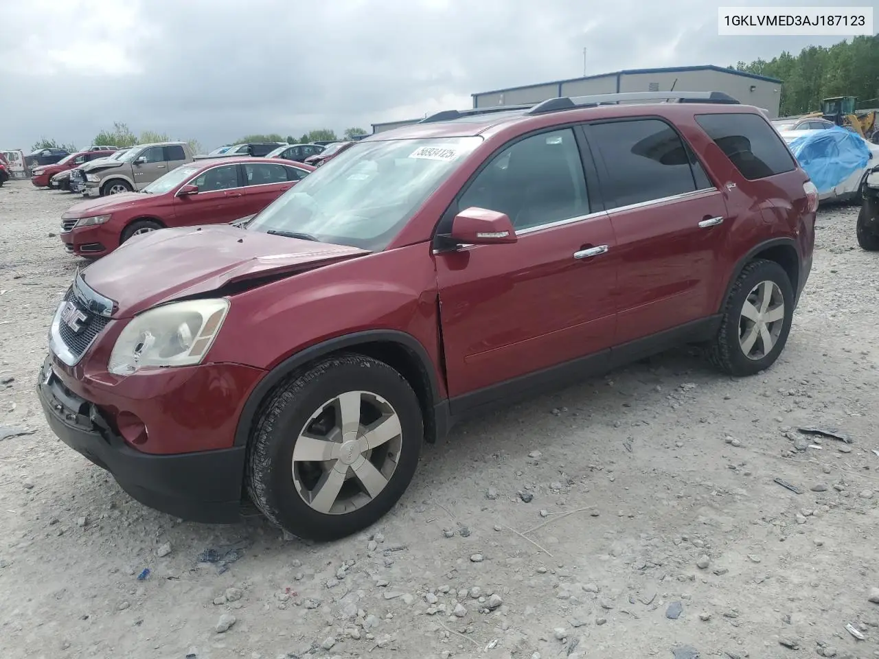 2010 GMC Acadia Slt-1 VIN: 1GKLVMED3AJ187123 Lot: 56934125