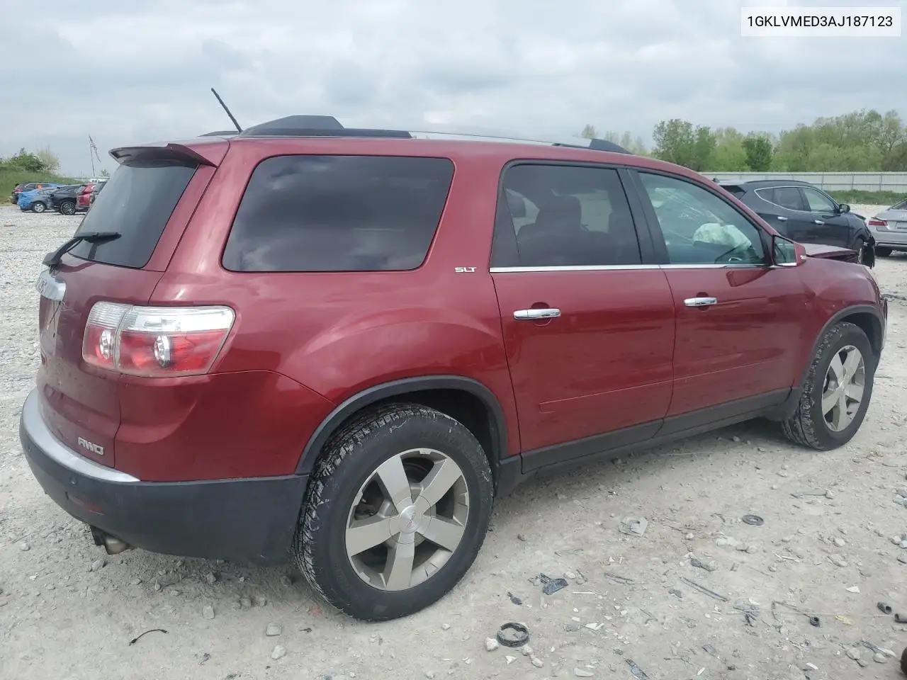 2010 GMC Acadia Slt-1 VIN: 1GKLVMED3AJ187123 Lot: 56934125