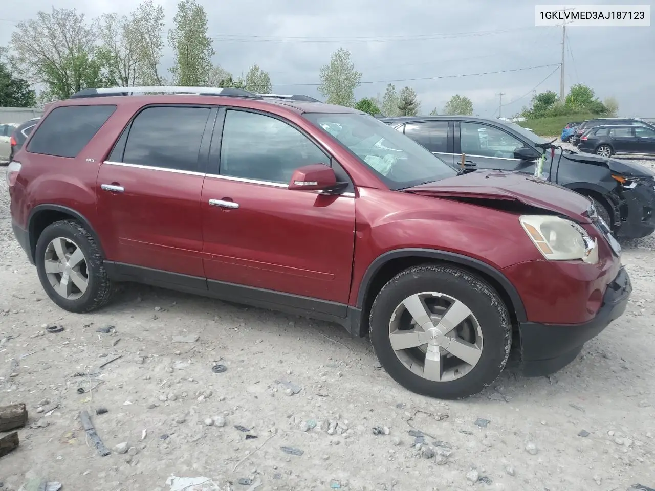 2010 GMC Acadia Slt-1 VIN: 1GKLVMED3AJ187123 Lot: 56934125