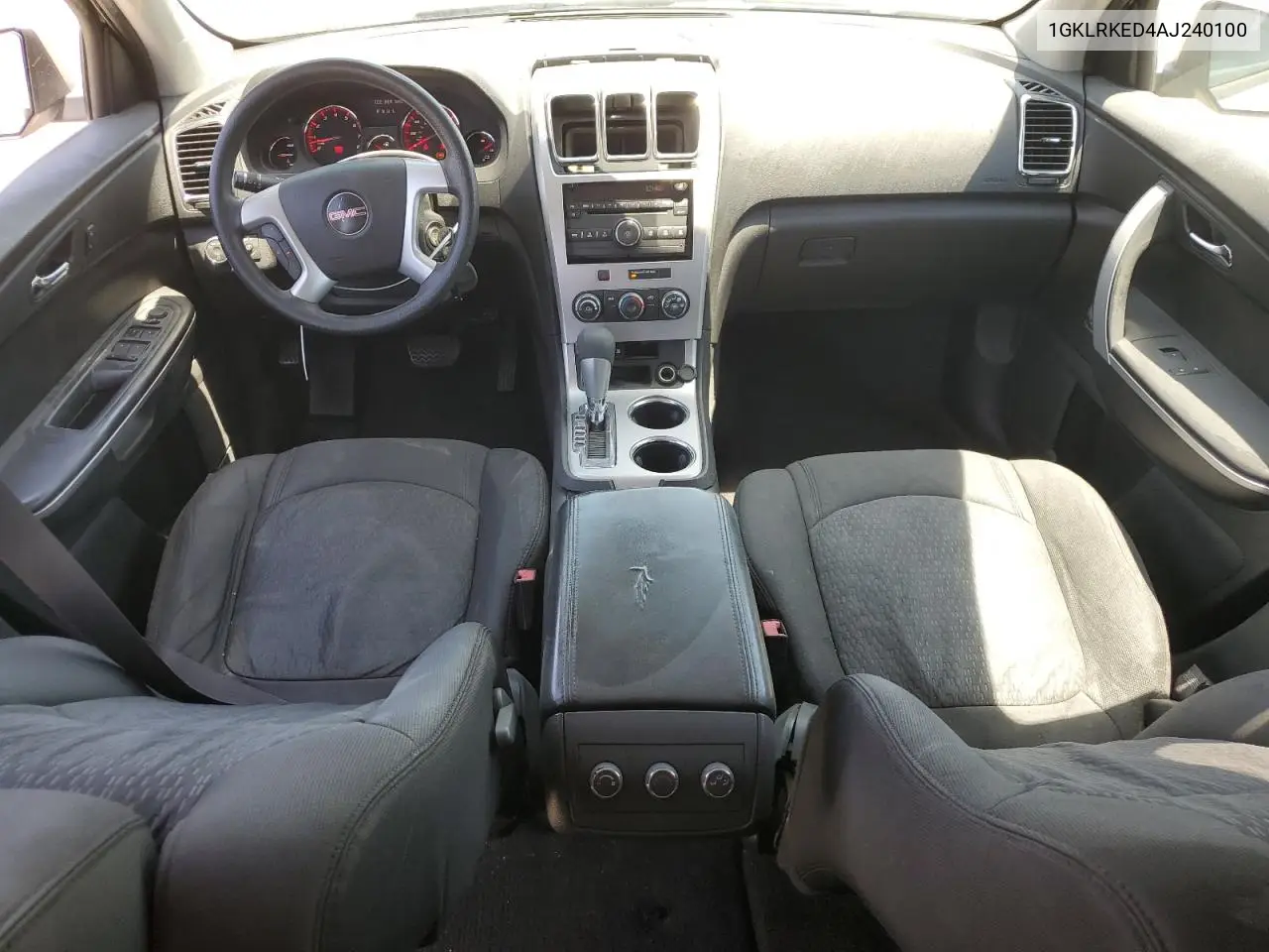 2010 GMC Acadia Sl VIN: 1GKLRKED4AJ240100 Lot: 63528015