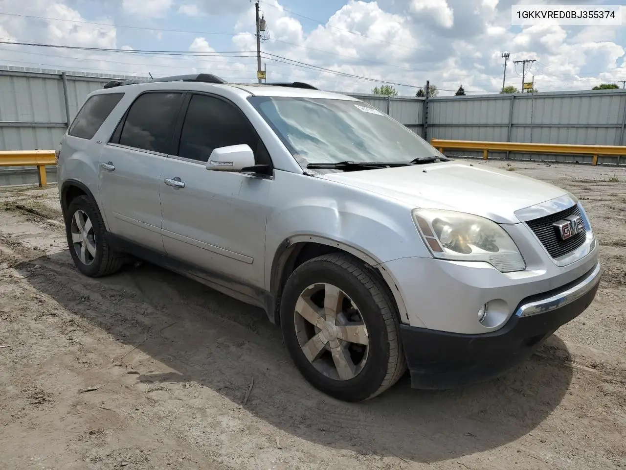 2011 GMC Acadia Slt-1 VIN: 1GKKVRED0BJ355374 Lot: 56973975