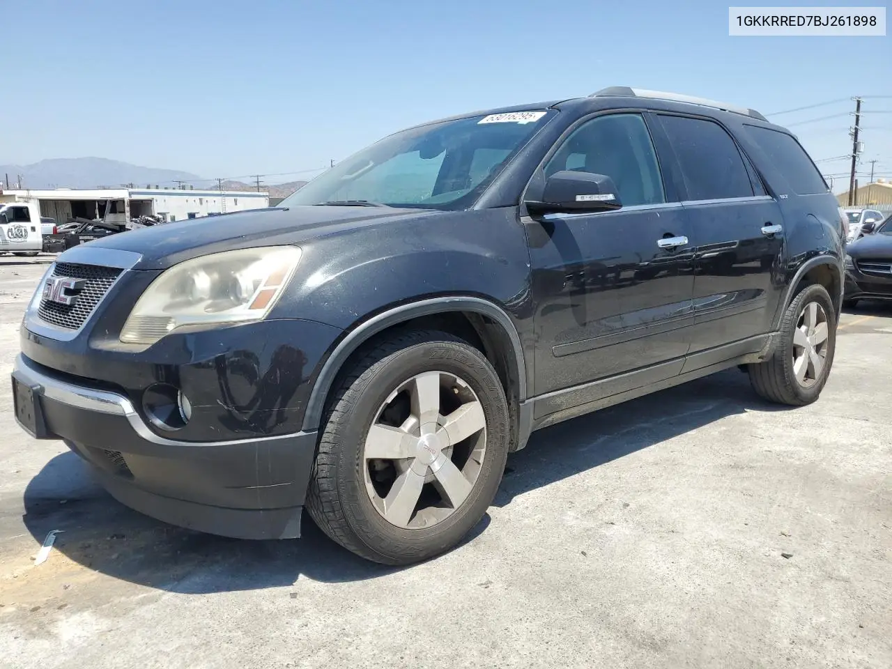 2011 GMC Acadia Slt-1 VIN: 1GKKRRED7BJ261898 Lot: 63016295