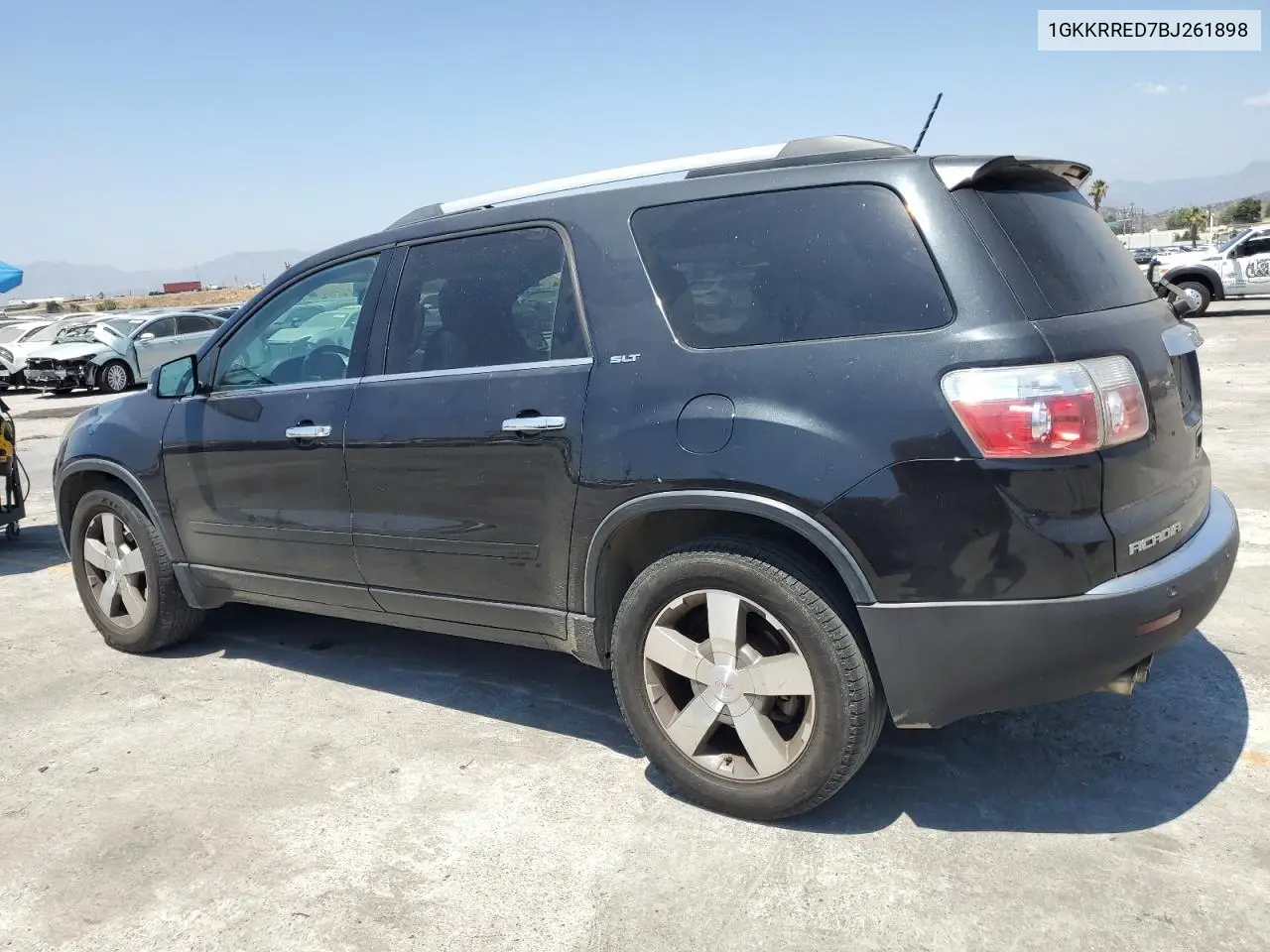 2011 GMC Acadia Slt-1 VIN: 1GKKRRED7BJ261898 Lot: 63016295