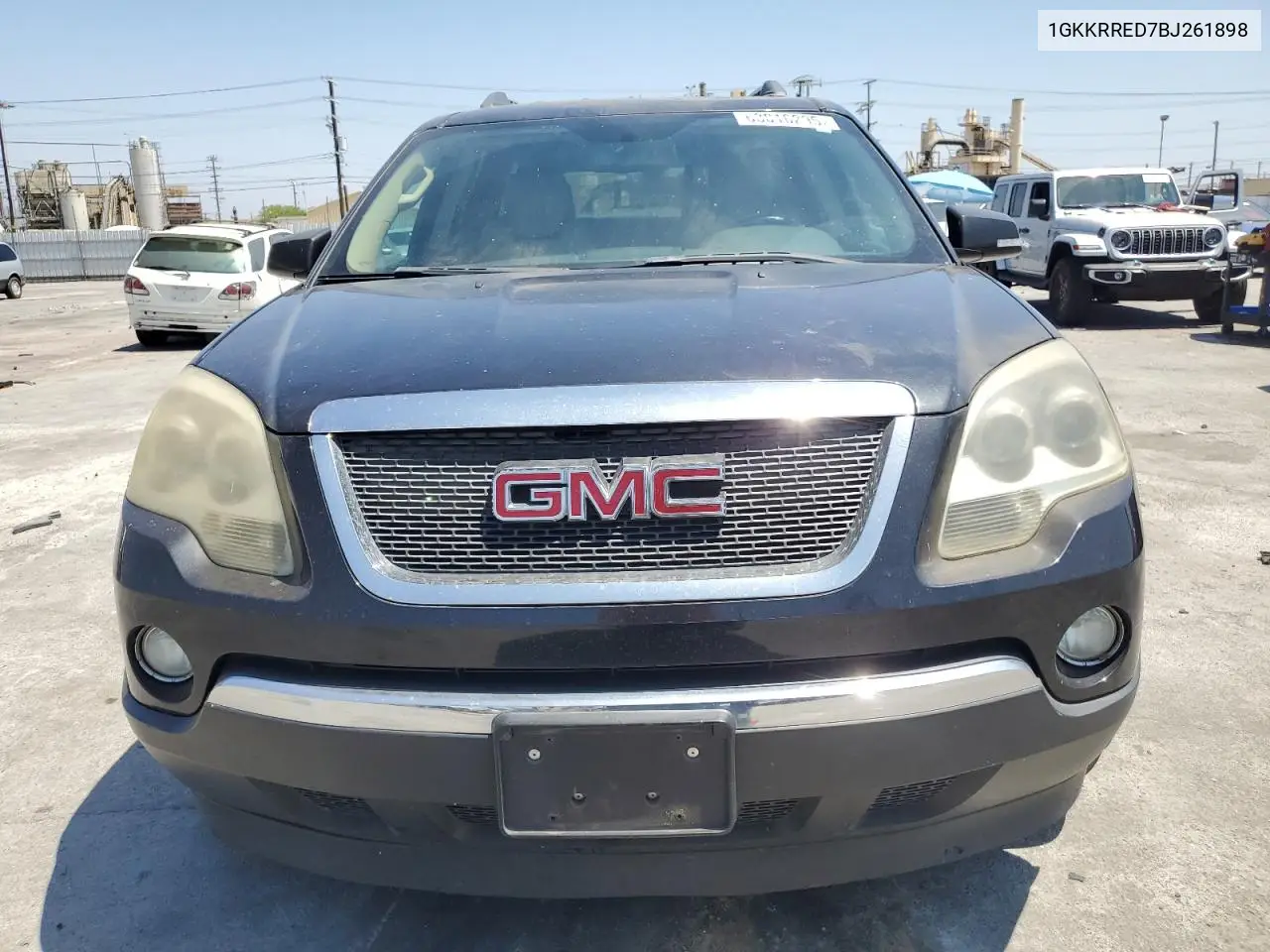 2011 GMC Acadia Slt-1 VIN: 1GKKRRED7BJ261898 Lot: 63016295