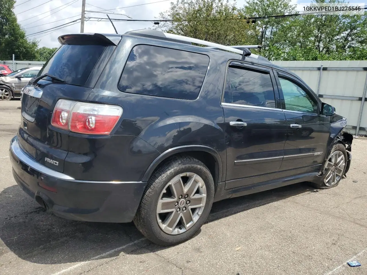 2011 GMC Acadia Sle VIN: 1GKKVPED1BJ275546 Lot: 63198185