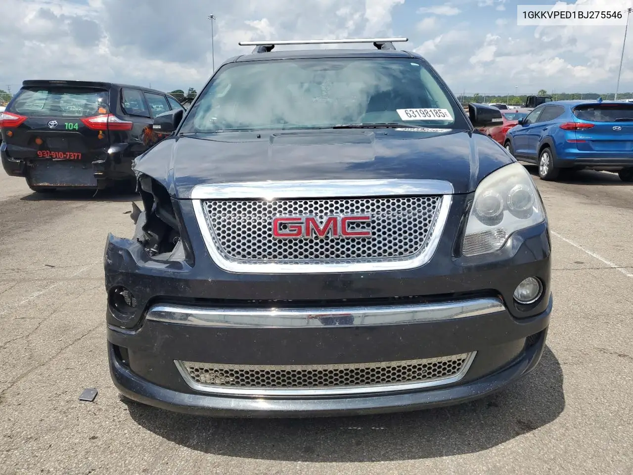 2011 GMC Acadia Sle VIN: 1GKKVPED1BJ275546 Lot: 63198185