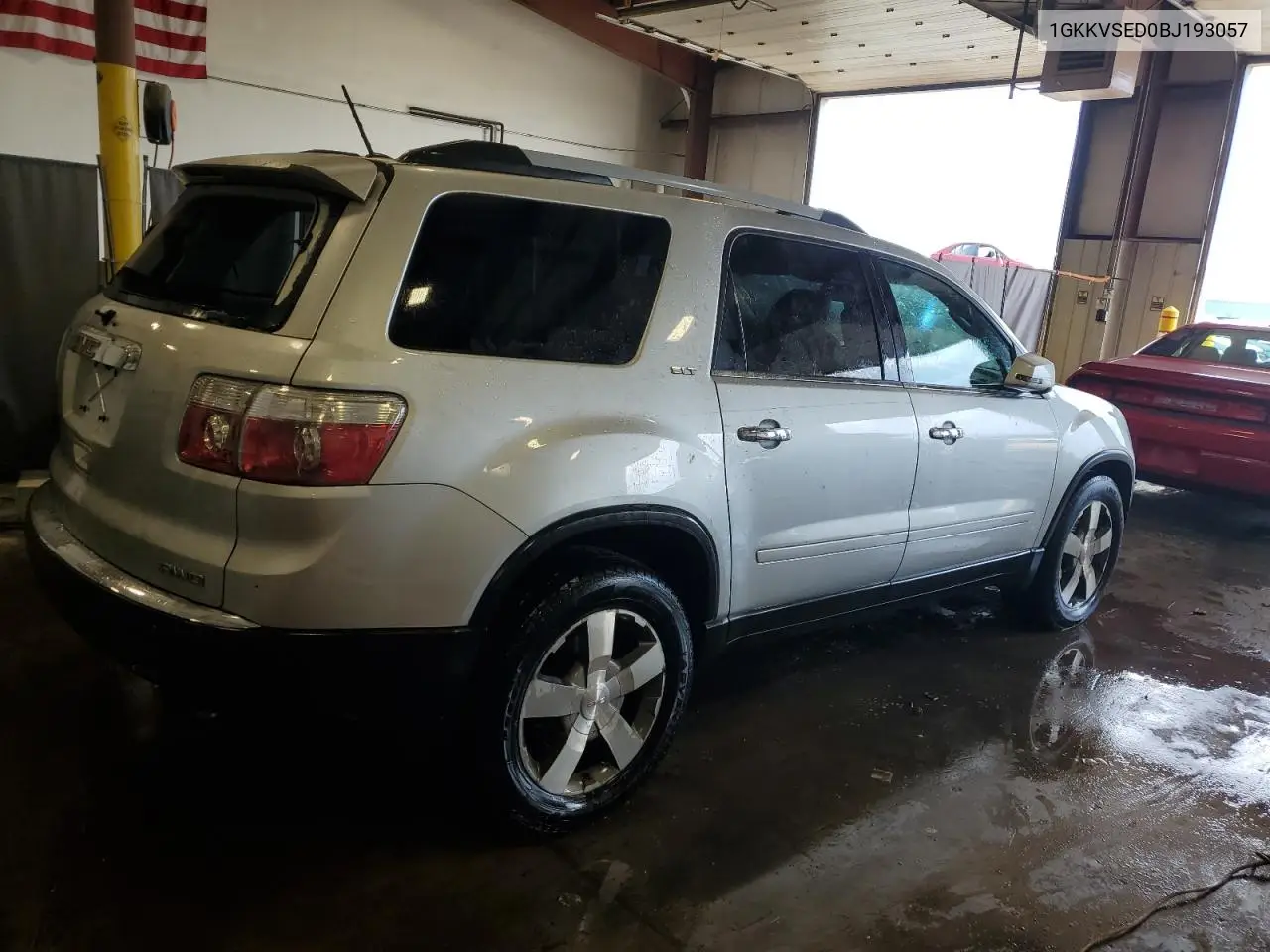 2011 GMC Acadia Slt-2 VIN: 1GKKVSED0BJ193057 Lot: 63371855