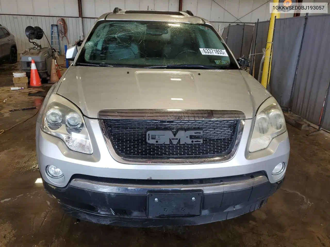 2011 GMC Acadia Slt-2 VIN: 1GKKVSED0BJ193057 Lot: 63371855