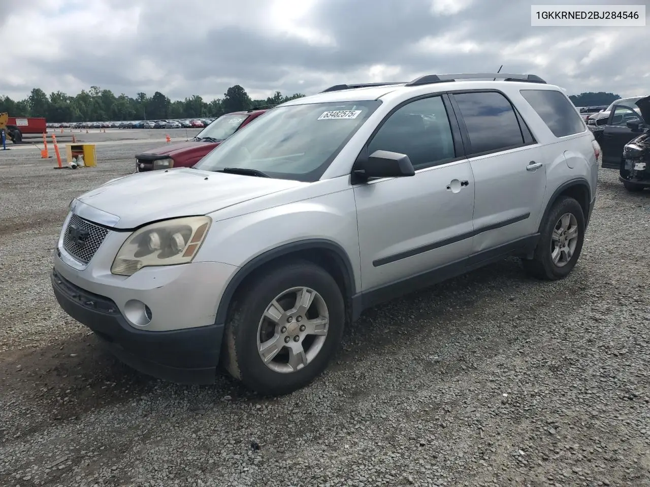 2011 GMC Acadia Sle VIN: 1GKKRNED2BJ284546 Lot: 63482575