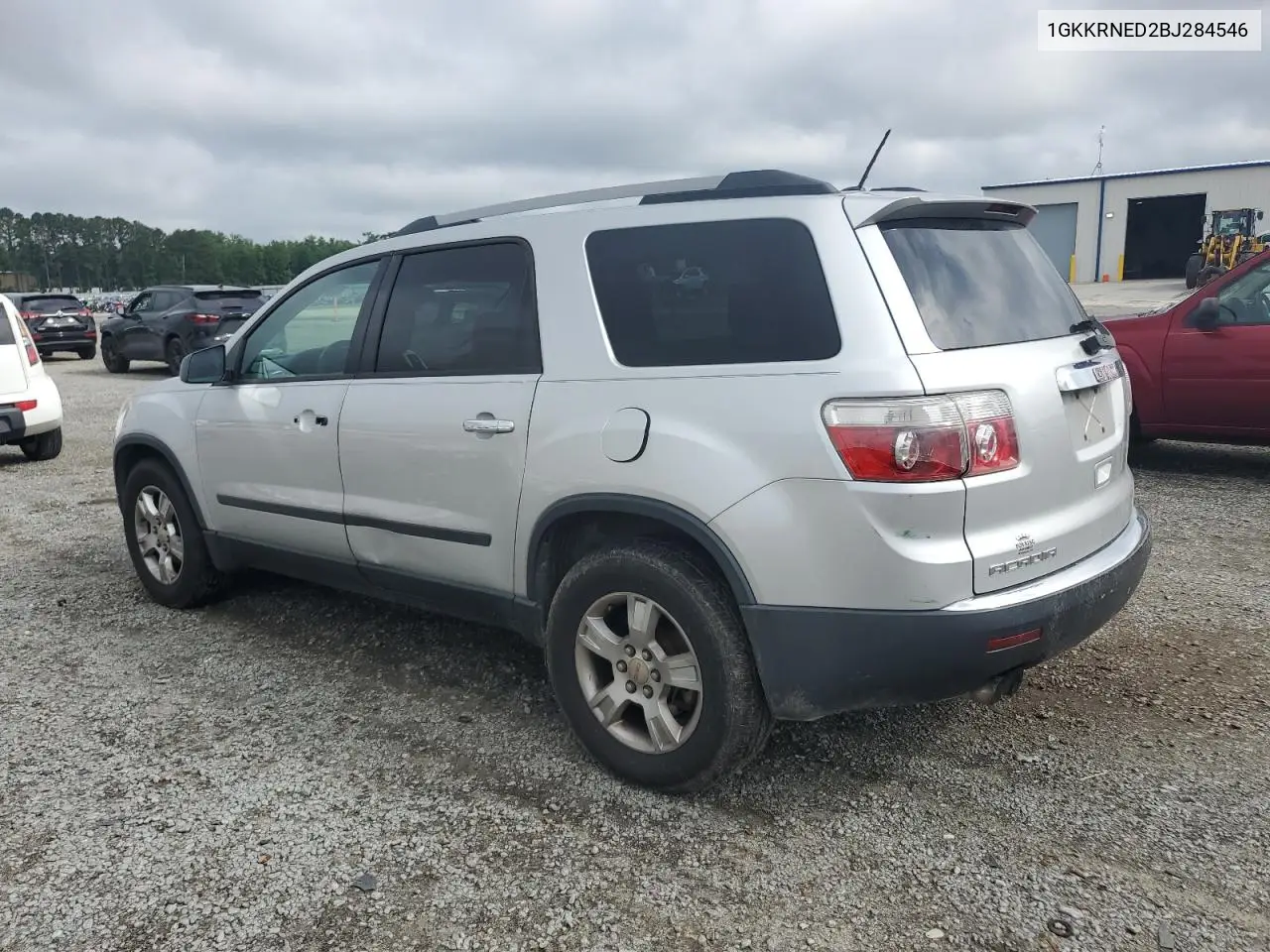 2011 GMC Acadia Sle VIN: 1GKKRNED2BJ284546 Lot: 63482575