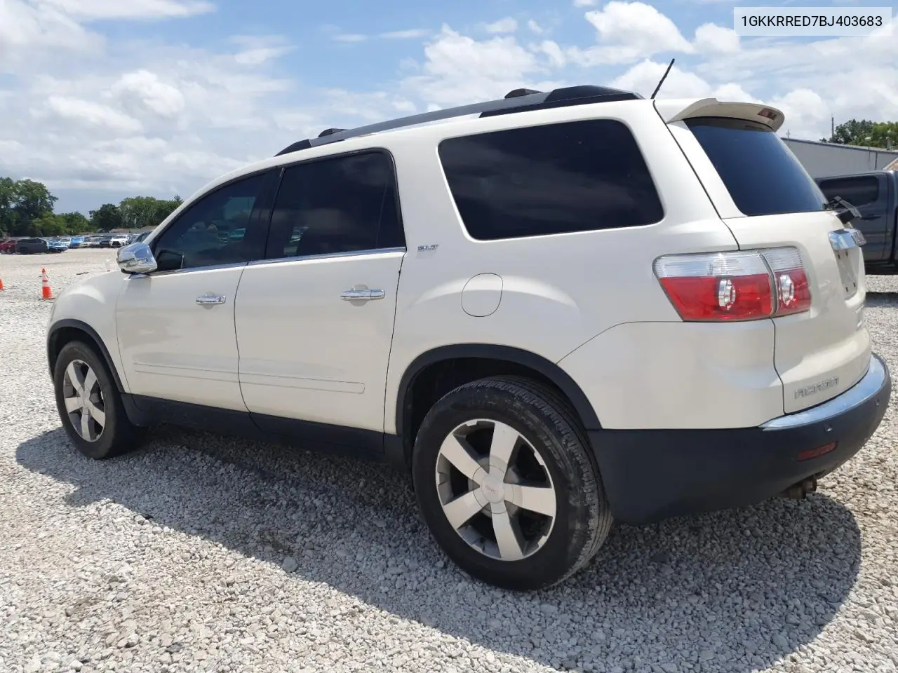 2011 GMC Acadia Slt-1 VIN: 1GKKRRED7BJ403683 Lot: 65227895