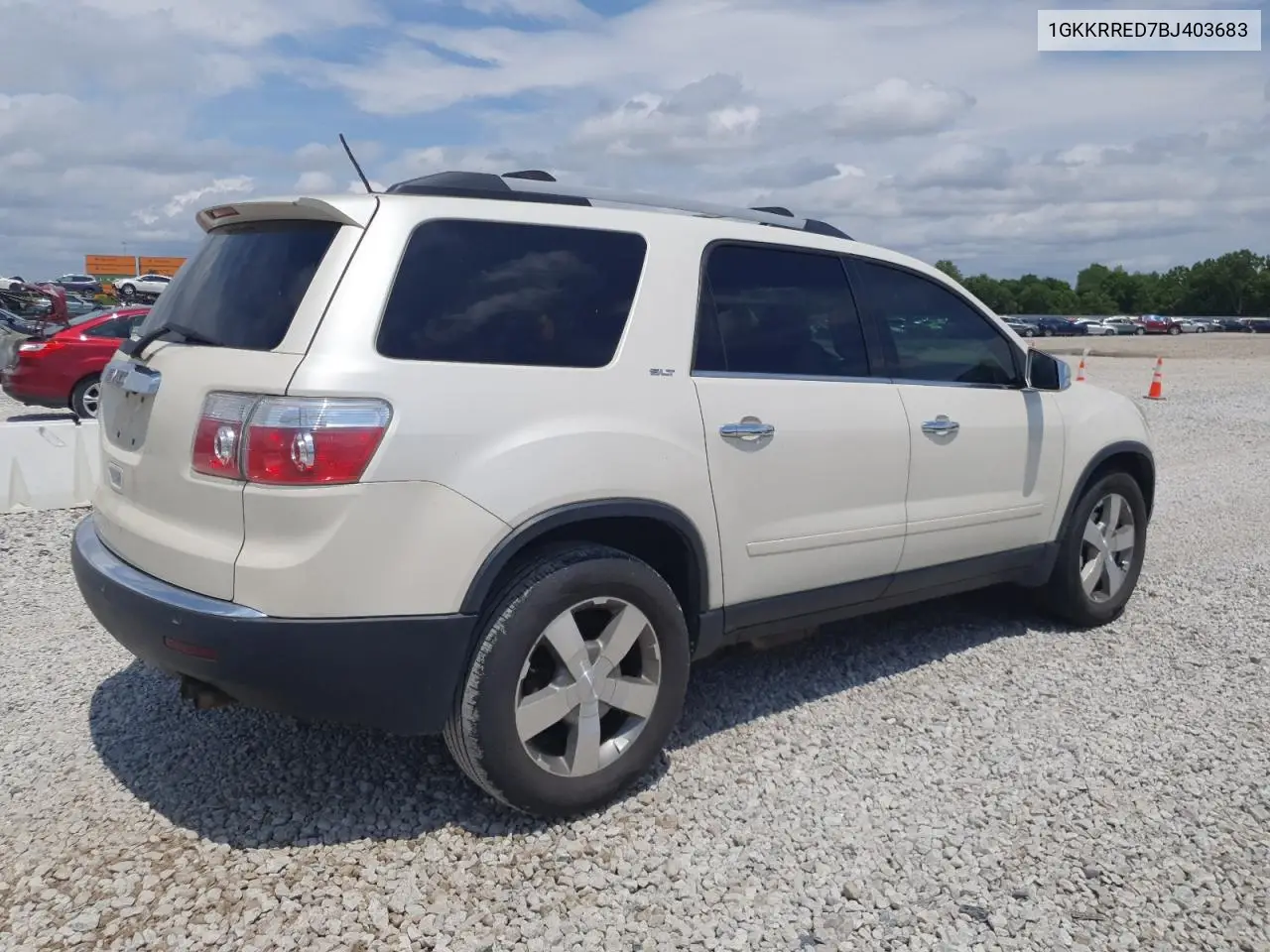 2011 GMC Acadia Slt-1 VIN: 1GKKRRED7BJ403683 Lot: 65227895